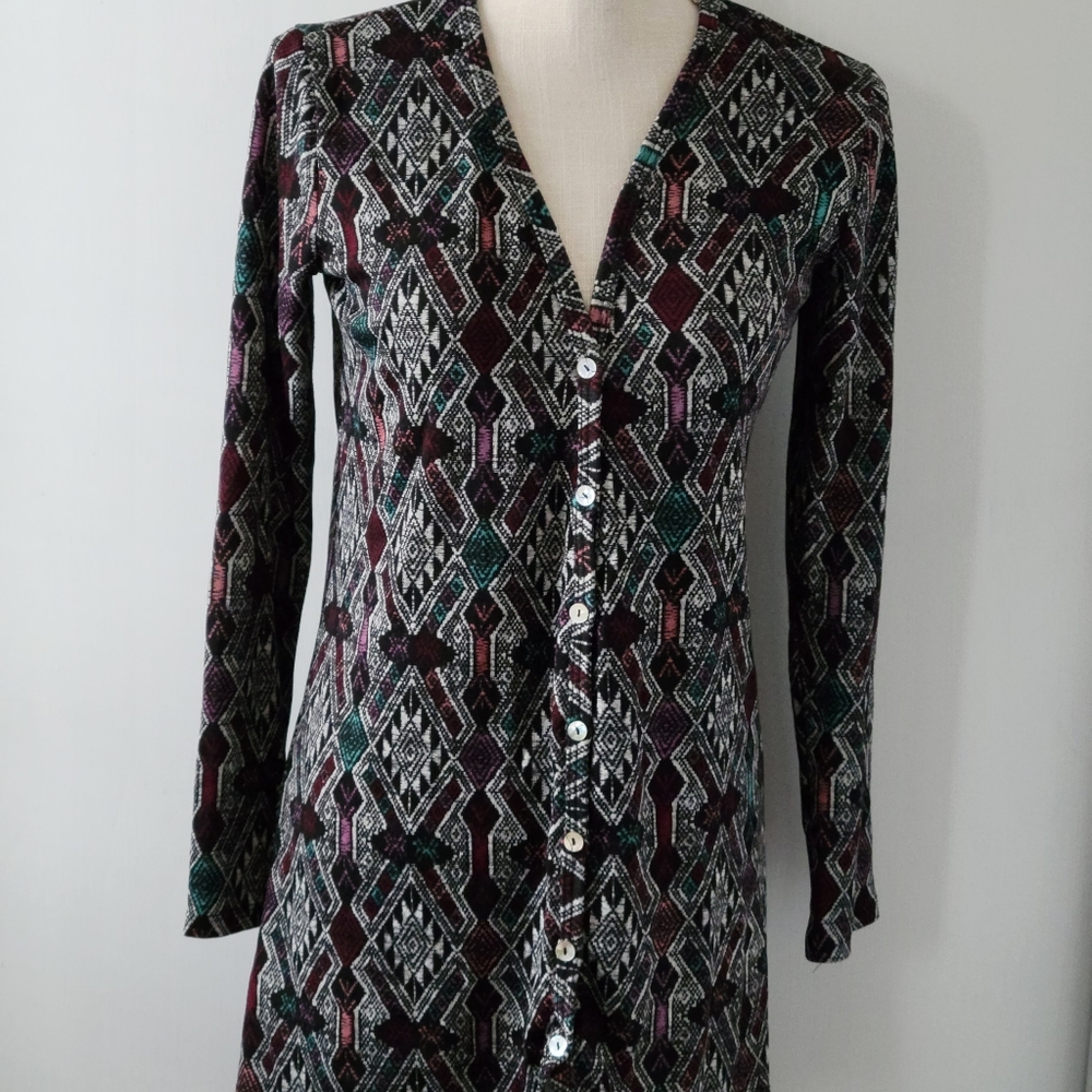 About a girl aztec cardigan size small